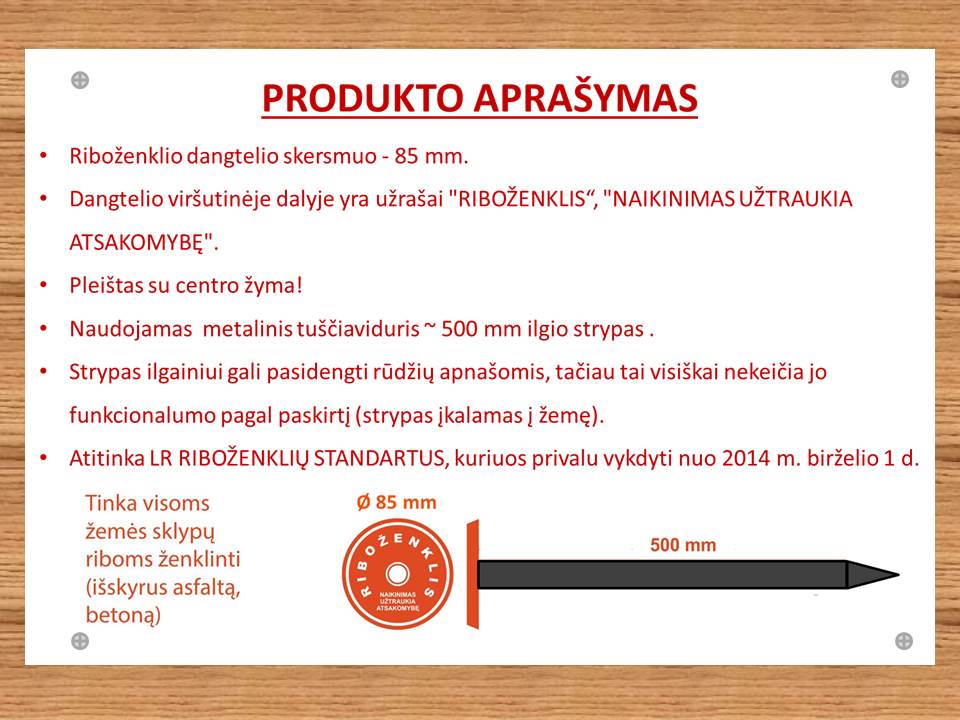 produkto aprasymas D85